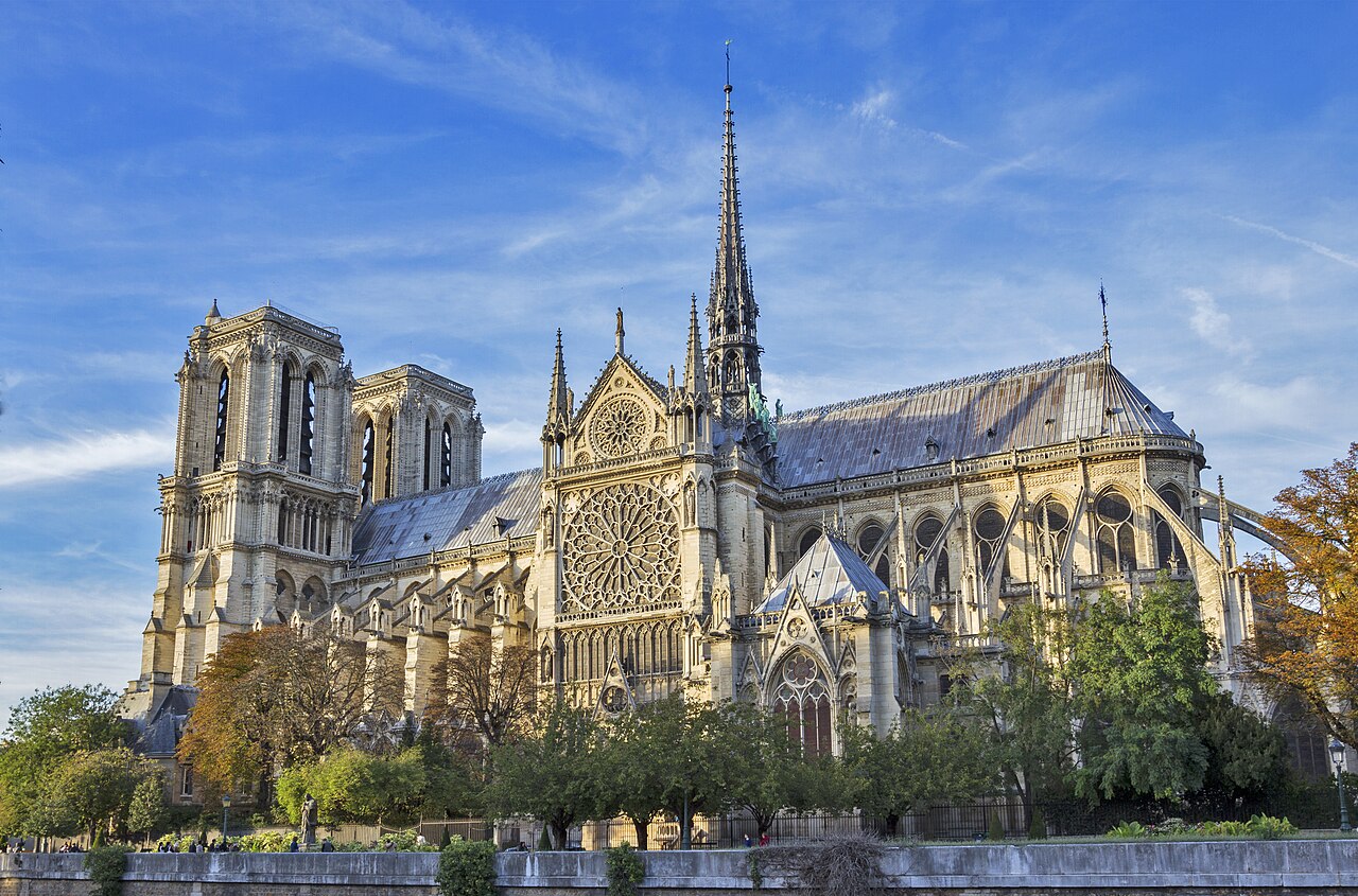 The gargoyles of Notre-Dame, Paris
